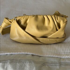 Sondra Roberts Yellow Shoulder Bag